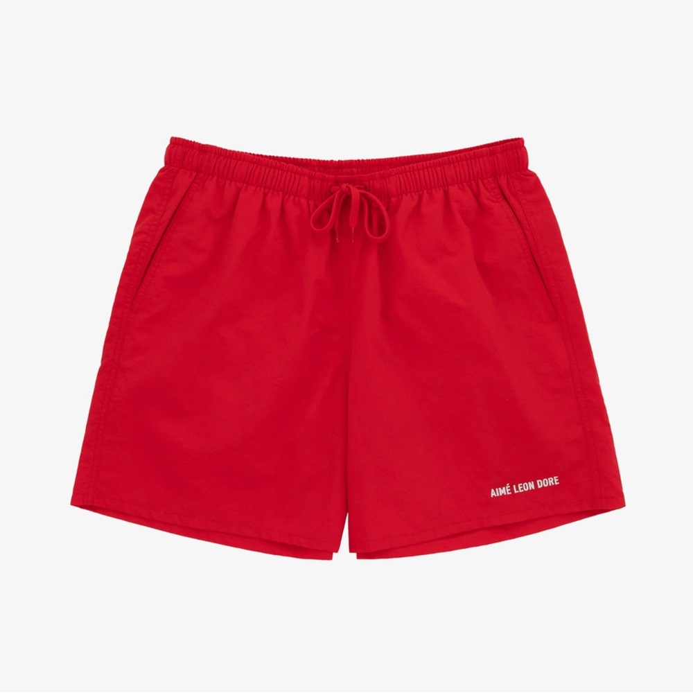 Aime Leon Dore logo short - Red, XS
